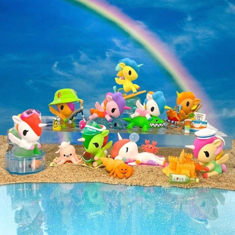 tokidoki Crocodile Cutie Unicorno from Fun in the Sun Unicorno Series - Picture 2 of 2